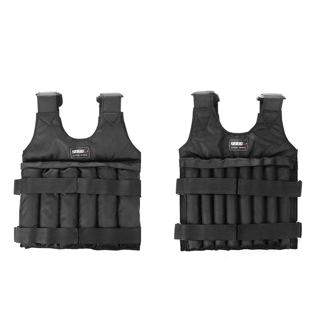 Adjustable Weighted Training Vest 1–50 kg